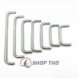  Tay kéo inox 304 chữ U cỡ 10*100*35 