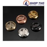  Tay cầm tròn inox 304 đường kính 74mm màu đen 