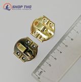  Khóa hộp giả cổ A008 màu vàng 
