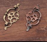  Tay kéo giả cổ hoa văn màu đồng xanh KT 83mm 