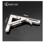  Giá gập inox WITLANG cỡ 14inch (35cm) - loại chịu tải cao 