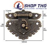  Khóa hộp giả cổ A074 - 54*48mm 