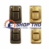  Khóa hộp giả cổ chữ nhật 47*33mm màu đồng tối 