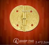  Bản lề giả cổ đồng thau CYF061 màu vàng 