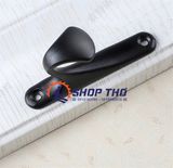  Móc treo tân cổ điển đơn màu đen 