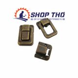  Khóa hộp giả cổ chữ nhật 37*25mm màu đồng sẫm 