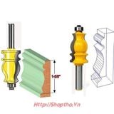  Mũi phay đánh chỉ đuôi cá kiểu 2 colet 8.0mm 