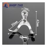  Móc treo inox đôi mã 7-053 dày 3mm 