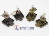  Ổ khóa tủ giả cổ màu đồng xanh 