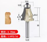  Mũi phay chỉ dương liễu TIDEWAY 1/4*3/16 