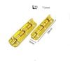  Bản lề chữ nhật bo góc tròn, mở 90 độ màu vàng ST-046 