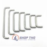  Tay kéo chữ U cỡ 8*128*32 - inox 201 