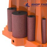 Giấy nhám trụ p80 đường kính 76mm 