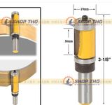 Mũi phay thẳng 2 bi 1/2*3/4*38 