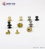  Núm tròn mini B487 màu vàng đường kính 8mm 