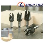  Mũi khoét tạo nút bịt hình côn 6mm 