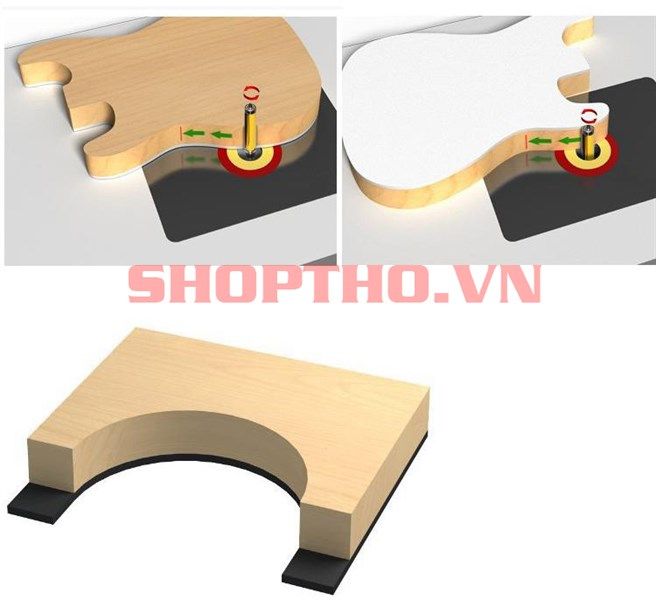  Mũi phay thẳng 2 bi 1/2*3/4*65mm 