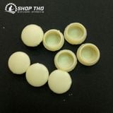  Nút nhựa chụp lỗ vít cỡ 16mm màu vàng nhạt (túi khoảng 200c) 