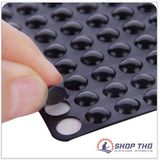  Nút dán chống trơn, chống va đập miếng 100 hạt - mầu đen (8x2.5mm) 