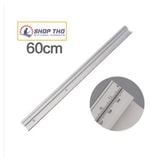  Ray trượt nhôm độ dài 60cm - vạch thước khắc liền 