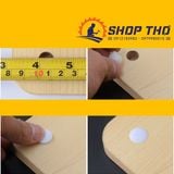  Nút nhựa chụp lỗ vít cỡ 20mm màu đen (túi khoảng 200c) 