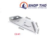  Ke góc inox 201 WITLANG cỡ #1 liên kết góc 3 mặt 