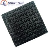  Nút dán chống trơn, chống va đập miếng 100 hạt - mầu đen (10x2.5mm) 