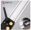  Ray trượt nhôm dài 1.22m - có vạch thước khắc liền 