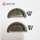  Tay kéo giả cổ núm âm B086 chạm rồng 