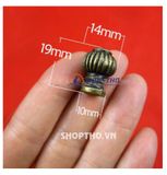  Núm kéo giả cổ mini 106 màu đồng 