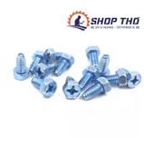  Bulong taro M6x14 thép mạ 