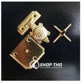  Khóa hộp giả cổ kim quy 44x35 