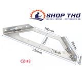  Ke góc inox 201 WITLANG cỡ #3 liên kết góc 3 mặt 