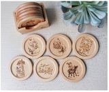  Quà tặng Bộ 6 miếng lót ly 