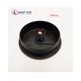  Nắp luồn dây điện D80 - màu đen 