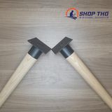  Chân bàn gỗ tần bì cùng bas sắt cao 72cm 