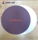  Giấy nhám tròn P120 có keo dán đường kính 250mm cho máy ALLWIN BD6100 
