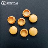  Nút nhựa chụp lỗ vít cỡ 14mm màu cam (túi khoảng 200c) 