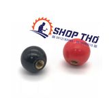  Núm vặn ren âm hình cầu màu đen ren đồng M10X35 