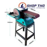  Giấy nhám đai P80 kích thước 152x1220mm cho máy ALLWIN BD6100 