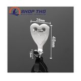  Móc treo inox đơn mã 7- 044 dày 3mm 