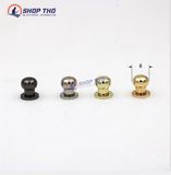  Núm tròn mini B487 màu vàng đường kính 8mm 