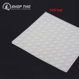  Nút dán chống trơn, chống va đập miếng 100 hạt - mầu trong (8x2.5mm) 
