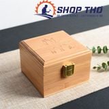  Khóa hộp giả cổ A001 màu vàng 25*20mm 