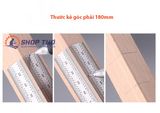  Thước kẻ góc phải chính xác đến 0.25mm độ dài 180mm Wnew 