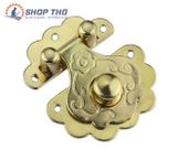  Khóa hộp in hoa mầu vàng S40 KT 36x40mm 