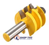  Mũi phay 3 răng ghép khuôn cửa, cánh tủ, 2 trong 1 colet 12.7mm 