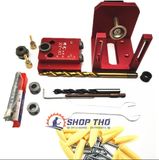  Bộ cữ khoan ốc cam và khoan chéo 