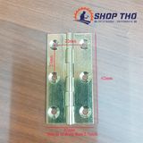  Bản lề lá chất liệu đồng thau màu đồng cỡ 2.5'' loại dày 