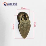  Tay kéo giả cổ CYH728 màu vàng 